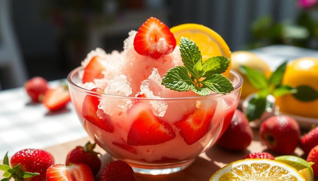 granita dessert granita dessert