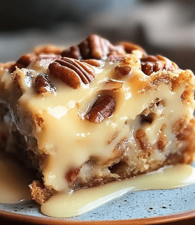 Read more about the article Pecan Pie Bread Pudding
