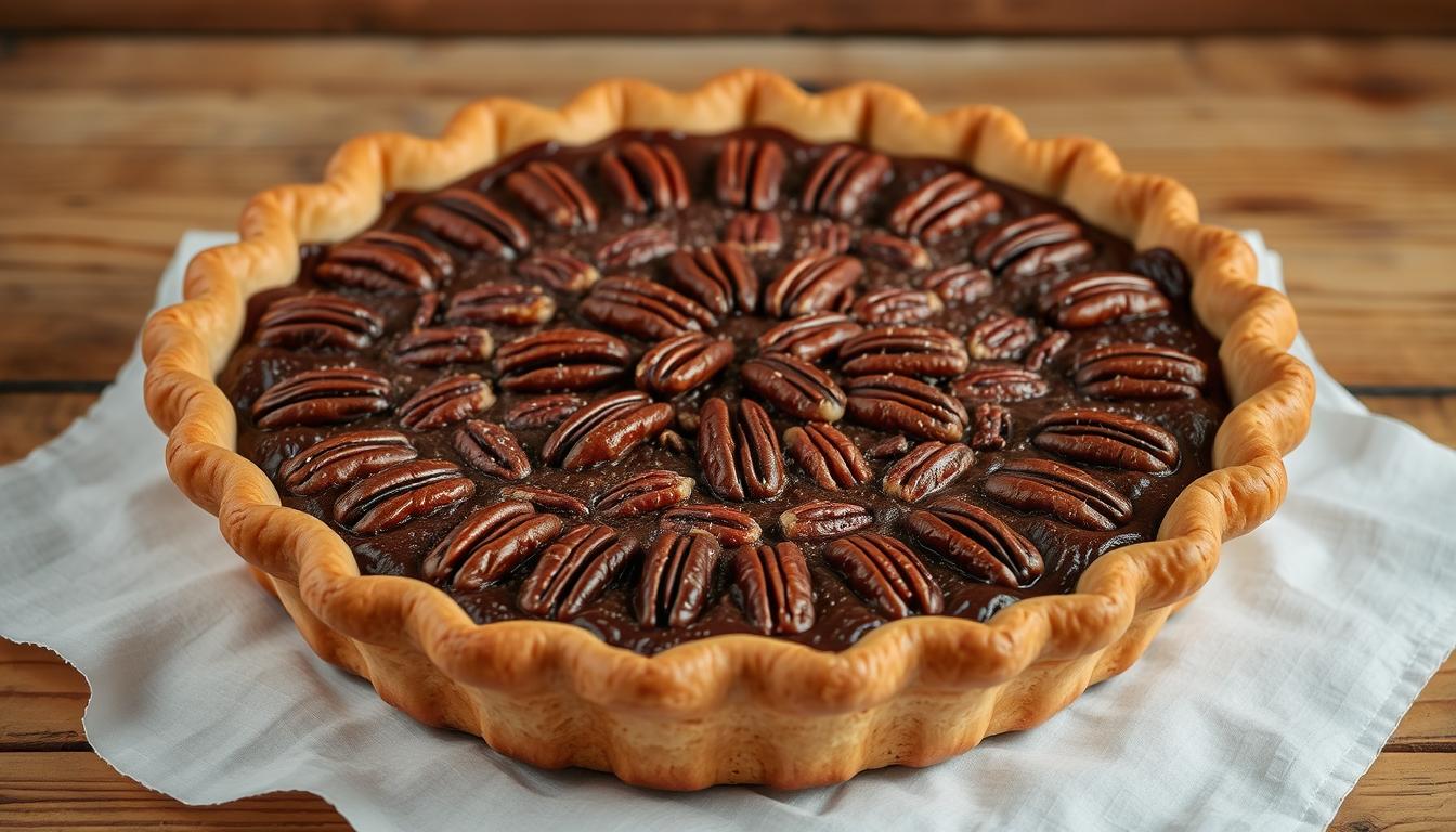 Read more about the article Texas Chocolate Pecan Pie: A Decadent Delight