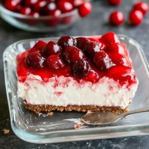 Read more about the article No-Bake Cherry Cheesecake Dessert