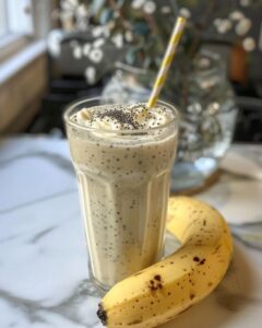 Read more about the article Coconut Banana Chia Seed Smoothie: A Creamy and Energizing Treat