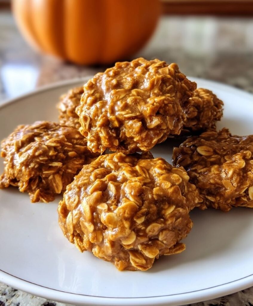 Read more about the article Pumpkin Spice No Bake Cookies