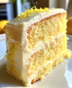 Read more about the article Lemon Velvet Cake