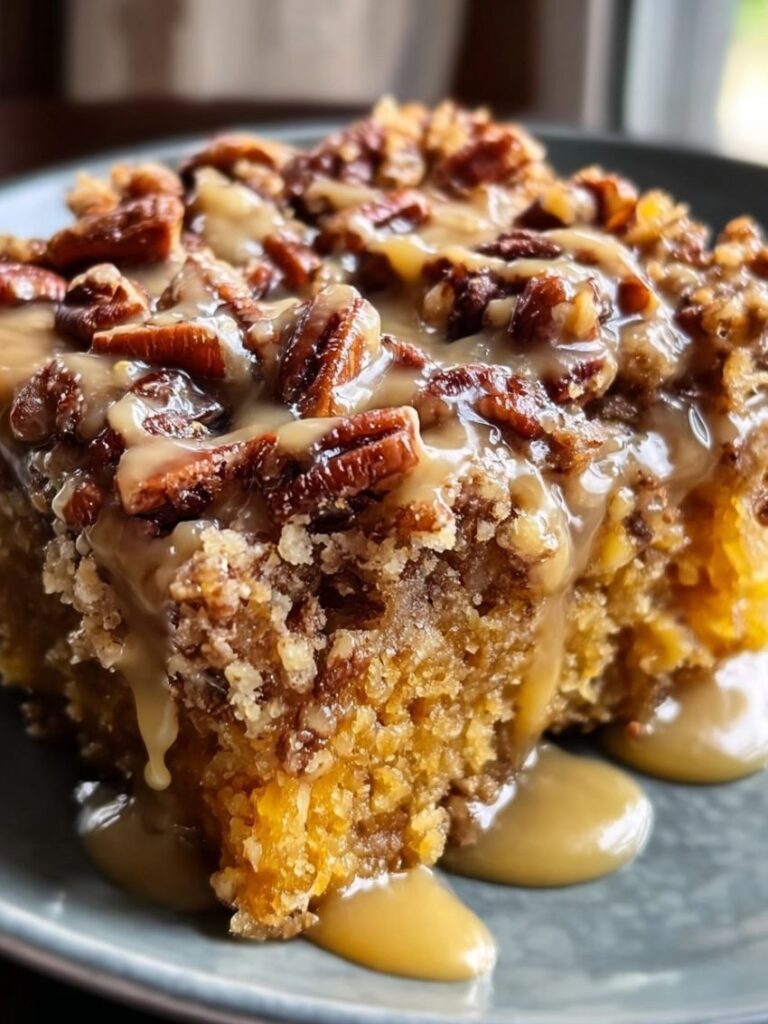 Read more about the article Pumpkin Oatmeal Dump Cake