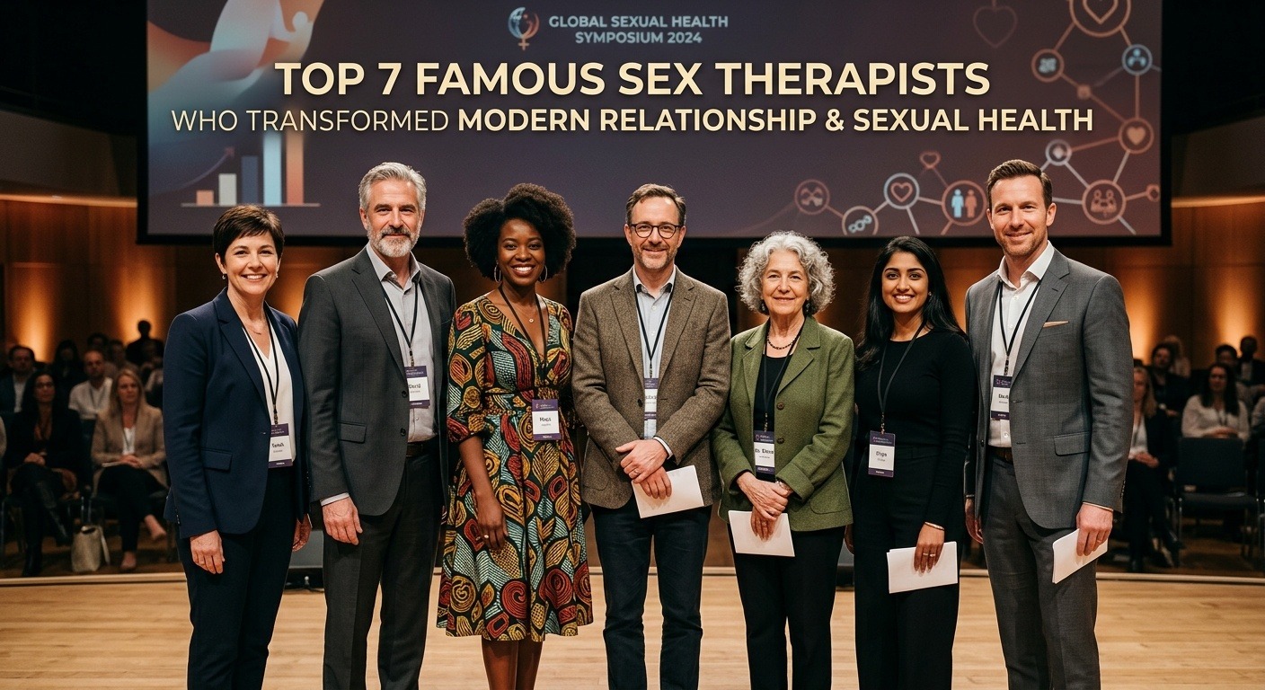 Read more about the article Top 7 Famous Sex Therapists Who Transformed Modern Relationship & Sexual Health